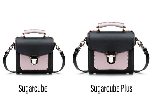 Handmade Leather Sugarcube Handbag - Rose Truffle Sugarcube handmade-leather-sugarcube-handbag-rose-truffle-9743032