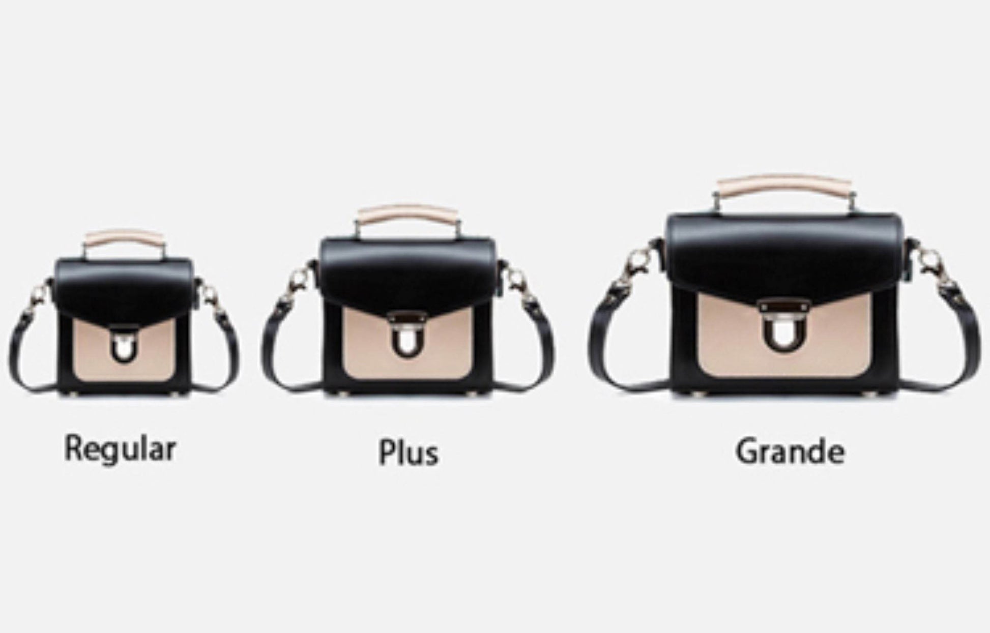 Handmade Leather Sugarcube Handbag - Rose Truffle Sugarcube handmade-leather-sugarcube-handbag-rose-truffle-9828456