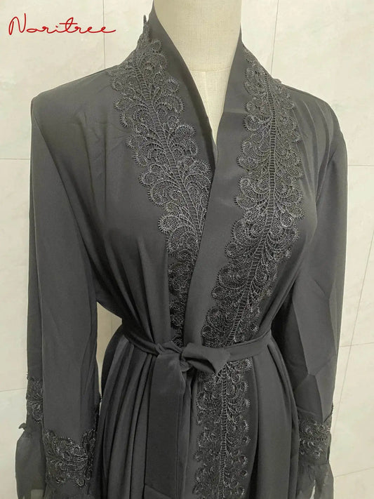 Lace Stitching Full-Length Abaya lace-stitching-full-length-muslim-abaya-3794078