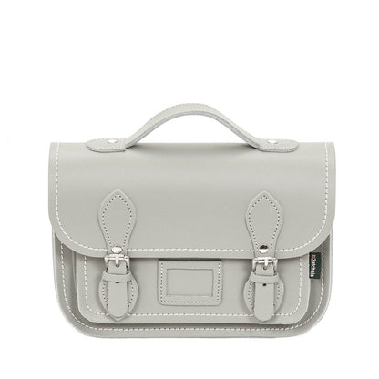 Leather Midi Satchel - Ghost Grey Midi Satchel leather-midi-satchel-ghost-grey-8685418