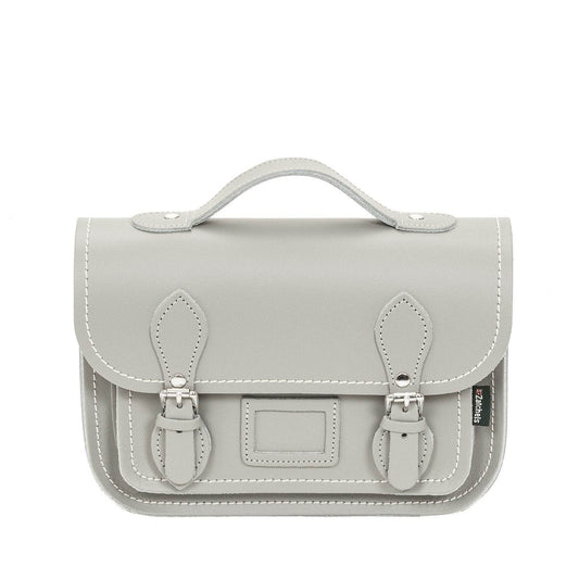 Leather Midi Satchel - Ghost Grey Midi Satchel leather-midi-satchel-ghost-grey-8685418