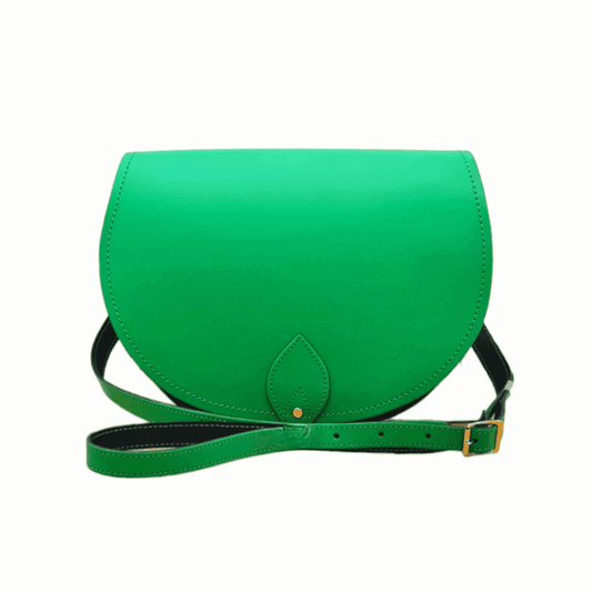 Leather Saddle Bag - Green Large - In Stock & Ready to Ship Saddle Bag leather-saddle-bag-green-large-in-stock-ready-to-ship-1249872