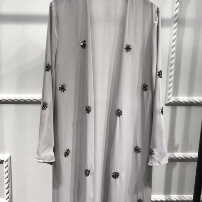 Loriya Dubai Embroidered Beads Cardigan - Fabaya UK Loriya Dubai Embroidered Beads Cardigan 1924654667586686976