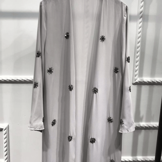 Loriya Dubai Embroidered Beads Cardigan - Fabaya UK Loriya Dubai Embroidered Beads Cardigan 1924654667586686976