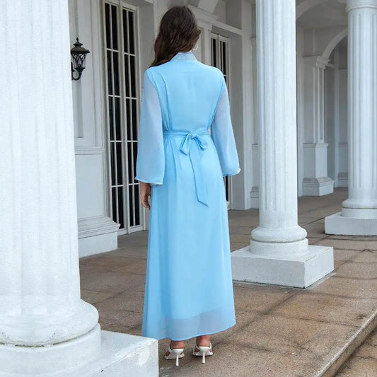 Luxury Moroccan Kaftan Dress with Belt luxury-moroccan-kaftan-dress-with-belt-4100717