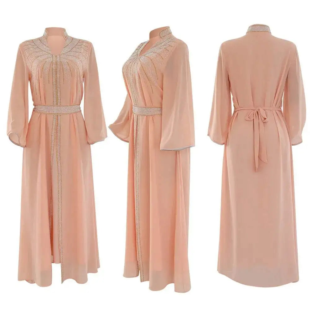 Luxury Moroccan Kaftan Dress with Belt luxury-moroccan-kaftan-dress-with-belt-4870418