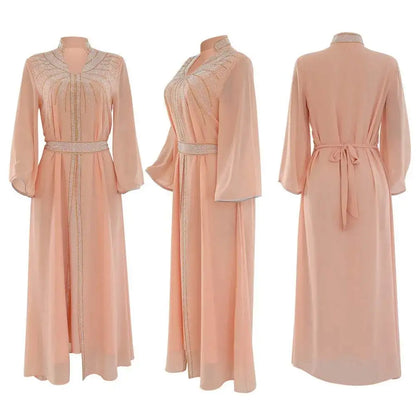 Luxury Moroccan Kaftan Dress with Belt luxury-moroccan-kaftan-dress-with-belt-4870418