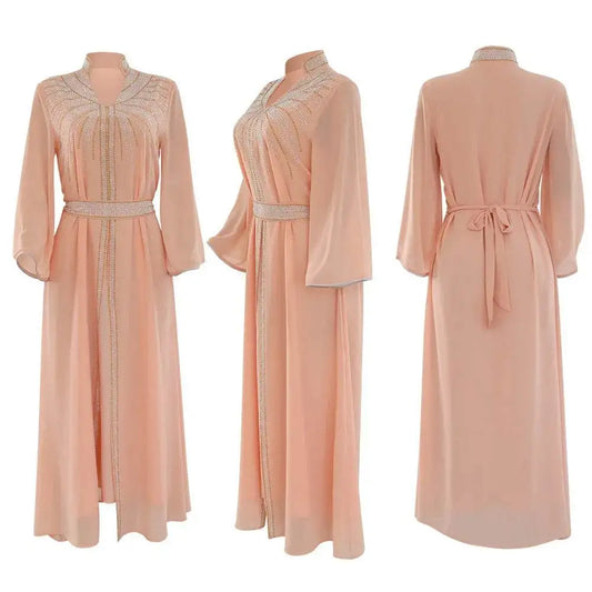 Luxury Moroccan Kaftan Dress with Belt luxury-moroccan-kaftan-dress-with-belt-4870418