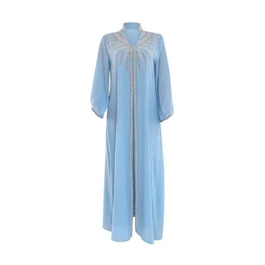 Luxury Moroccan Kaftan Dress with Belt luxury-moroccan-kaftan-dress-with-belt-7439503
