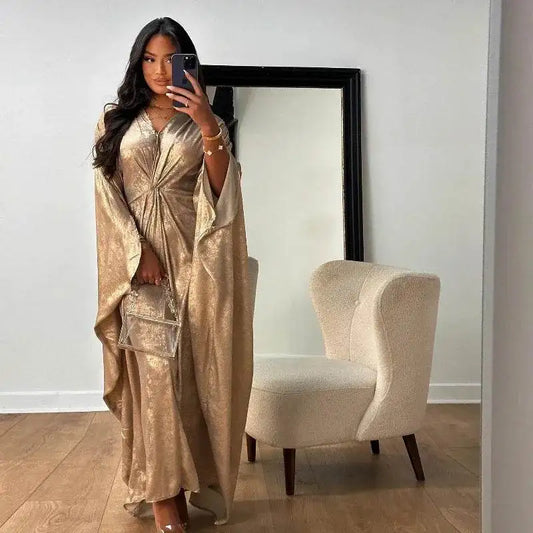 Luxury Shiny Batwing Abaya Kimono luxury-shiny-batwing-abaya-kimono-8643168