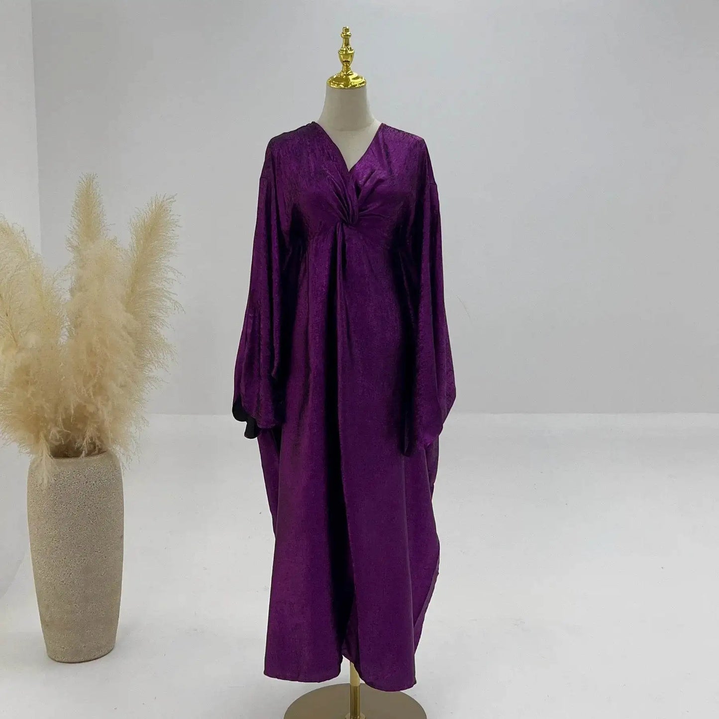Luxury Shiny Batwing Abaya Kimono luxury-shiny-batwing-abaya-kimono-5268331