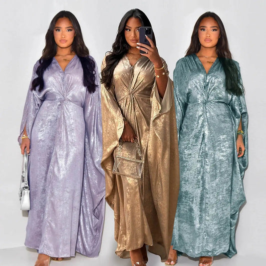 Luxury Shiny Batwing Abaya Kimono luxury-shiny-batwing-abaya-kimono-3979839