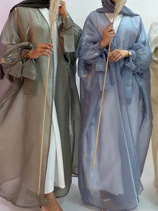 Luxury Summer Eid Puff Sleeve Abaya Dress luxury-summer-eid-puff-sleeve-abaya-dress-7649255