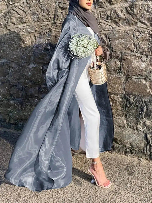 Luxury Summer Eid Puff Sleeve Abaya Dress luxury-summer-eid-puff-sleeve-abaya-dress-5189046