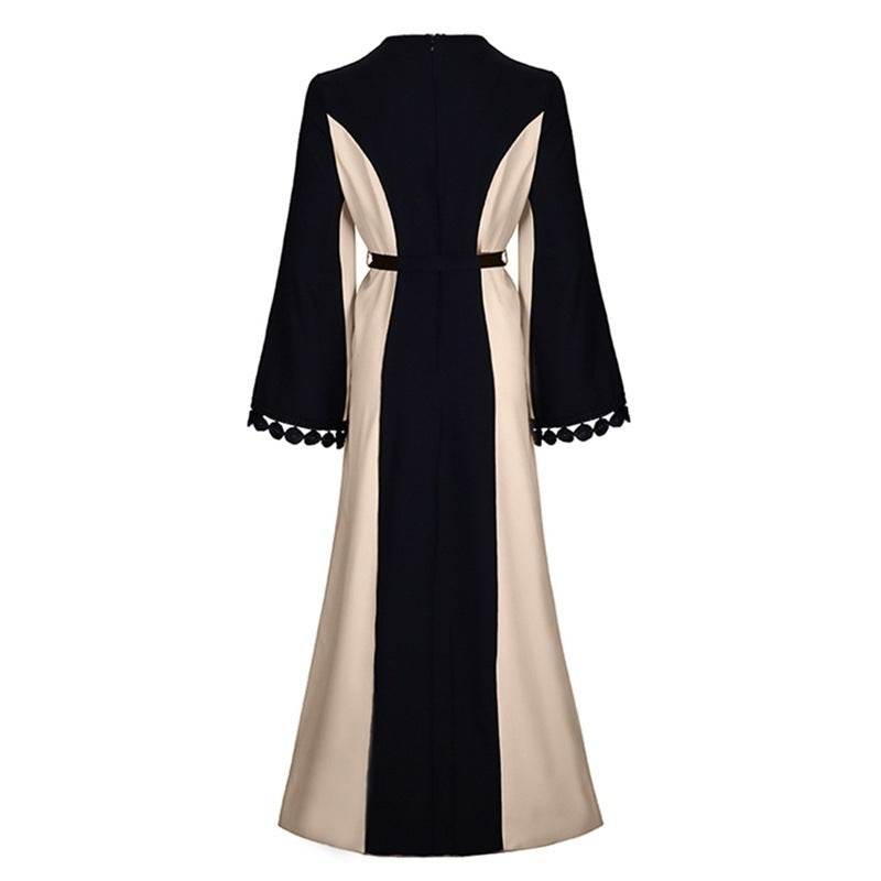 Middle Eastern lace patchwork abaya 0 middle-eastern-lace-patchwork-abaya-1885648