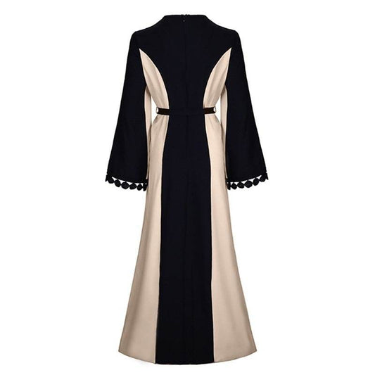Middle Eastern lace patchwork abaya 0 middle-eastern-lace-patchwork-abaya-1885648