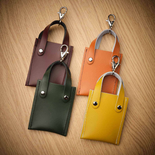 Mini tote bag charm - Burnt Orange Accessories mini-tote-bag-charm-burnt-orange-2184861