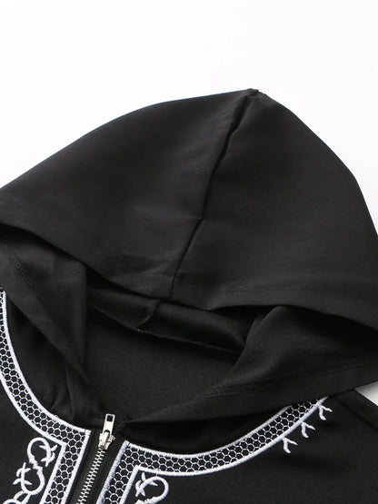 Moroccan hooded robe Luxury men's embroidered long sleeve side pocket Muslim garment Abaya Middle East Juba Thobe robe - Fabaya UK Moroccan hooded robe Luxury men's embroidered long sleeve side pocket Muslim garment Abaya Middle East Juba Thobe robe S8e789371526e44ea81b7f9f9f31fdee52