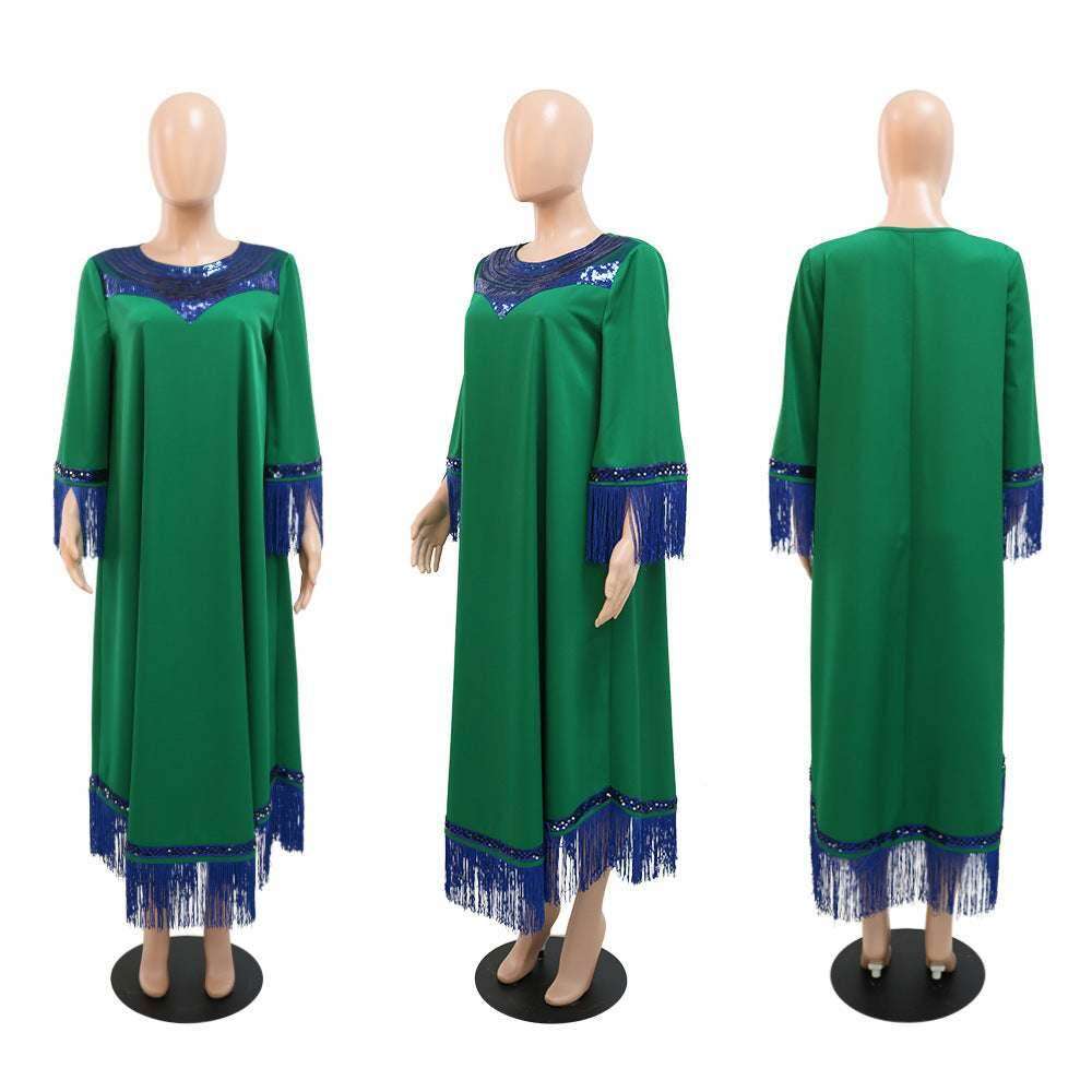 Moroccan Sequins Tassel Evening Dress 0 moroccan-sequins-tassel-evening-dress-8843696