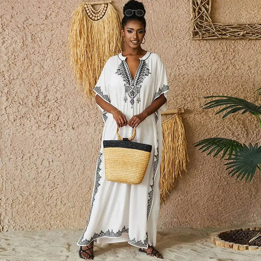 Plus Size Embroidered Kaftan Swim Cover-Up plus-size-embroidered-kaftan-swim-cover-up-6311425