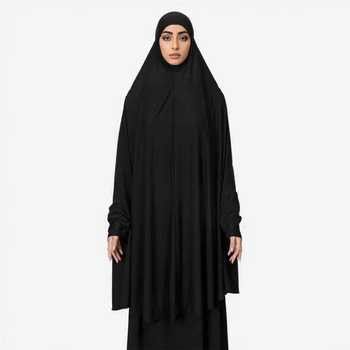 Premium Full Cover Muslim Abaya & Hijab Set premium-full-cover-muslim-abaya-hijab-set-1040862