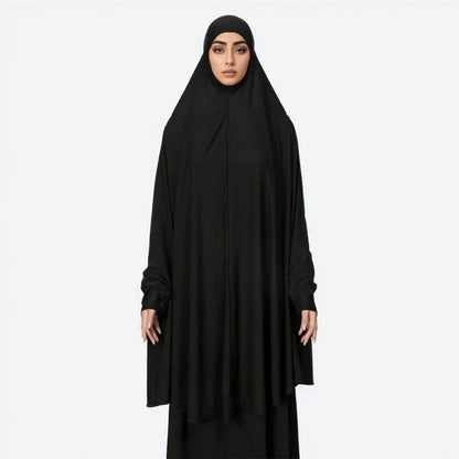 Premium Full Cover Muslim Abaya & Hijab Set premium-full-cover-muslim-abaya-hijab-set-1040862