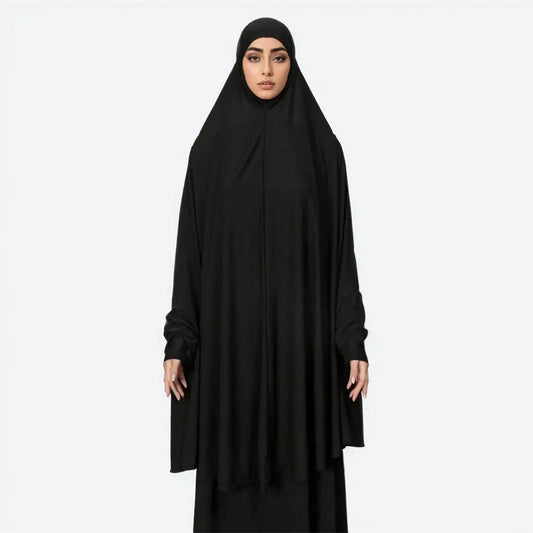 Premium Full Cover Muslim Abaya & Hijab Set premium-full-cover-muslim-abaya-hijab-set-1040862