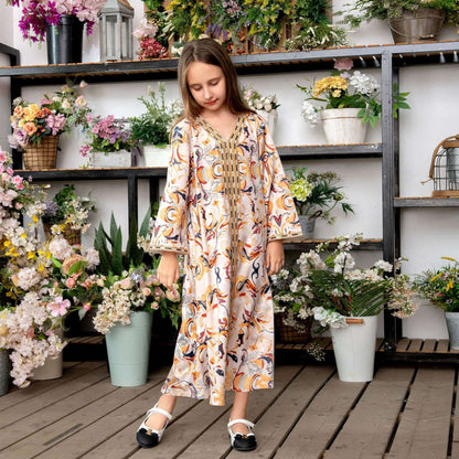 Printed Robe Mother And Daughter Abaya 0 printed-robe-mother-and-daughter-abaya-4548210
