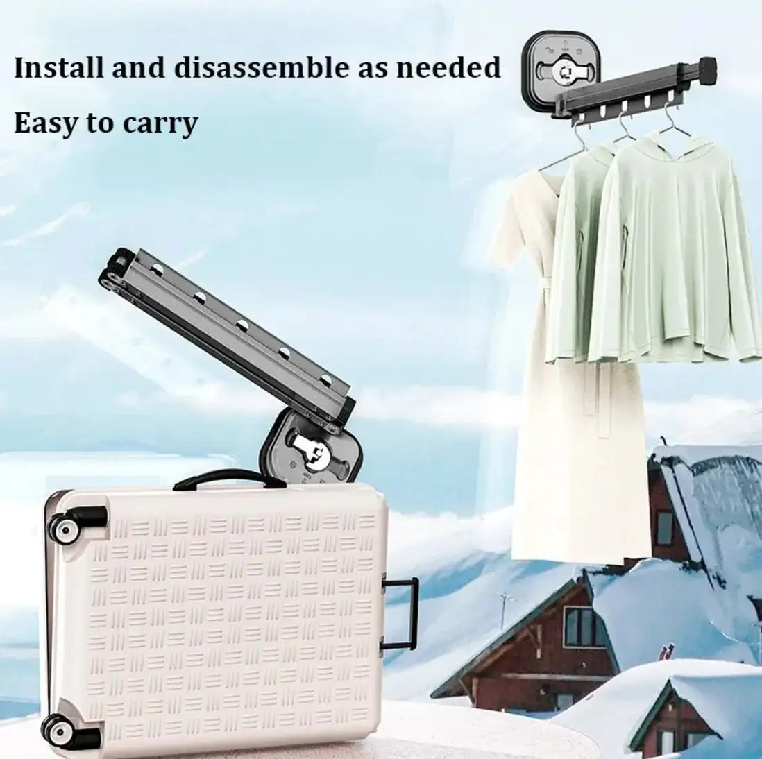 Retractable Aluminum Suction Cup Clothes Hanger retractable-aluminum-suction-cup-clothes-hangerfabaya-uk-4826735