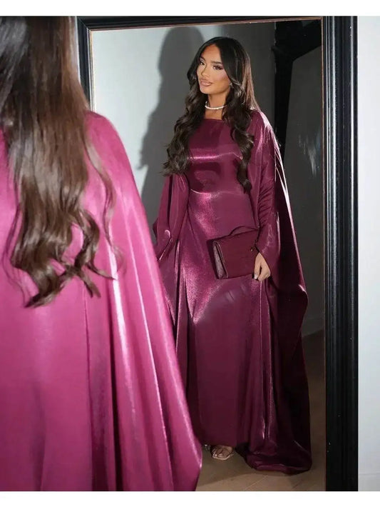 Silky Eid Abaya Dress for Women - 2025 Collection silky-eid-abaya-dress-for-women-2025-collection-7402913