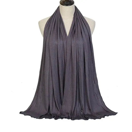 Soft Modal Cotton Hijab Scarf - 170x60cm Wrap soft-modal-cotton-hijab-scarf-170x60cm-wrap-9320453
