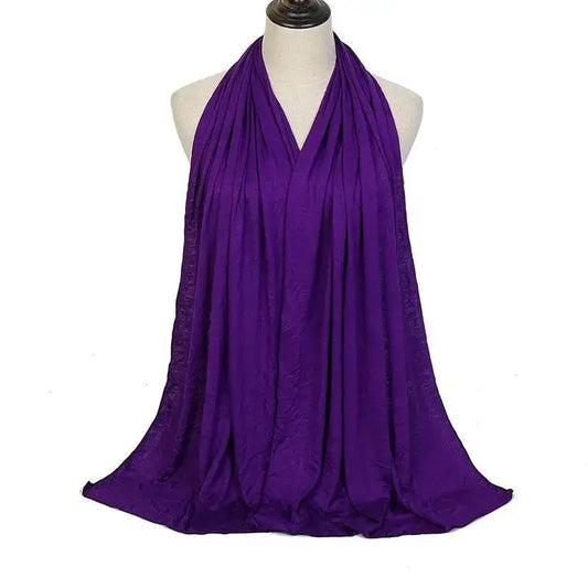 Soft Modal Cotton Hijab Scarf - 170x60cm Wrap soft-modal-cotton-hijab-scarf-170x60cm-wrap-5451414