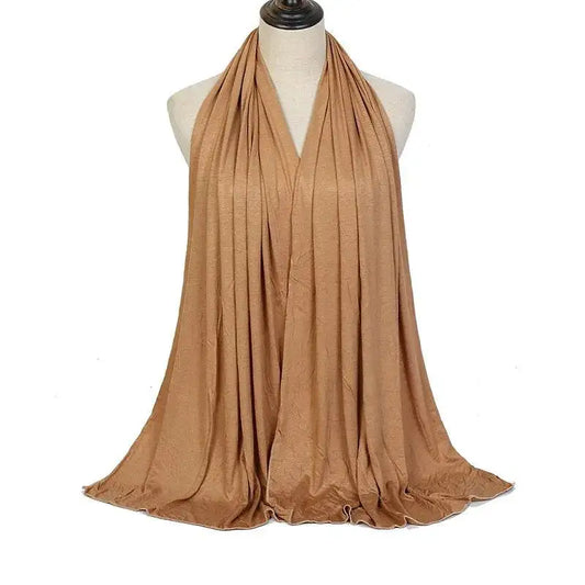 Soft Modal Cotton Hijab Scarf - 170x60cm Wrap soft-modal-cotton-hijab-scarf-170x60cm-wrap-7600641