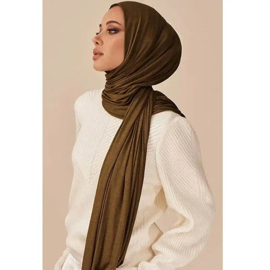 Soft Modal Cotton Hijab Scarf - 170x60cm Wrap soft-modal-cotton-hijab-scarf-170x60cm-wrap-6855432
