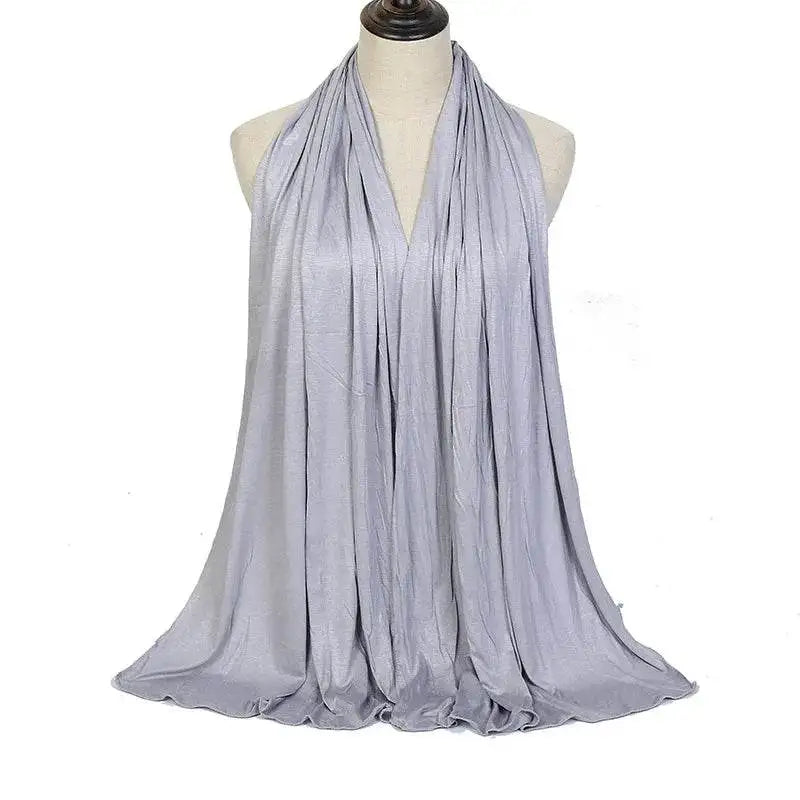 Soft Modal Cotton Hijab Scarf - 170x60cm Wrap soft-modal-cotton-hijab-scarf-170x60cm-wrap-2992325