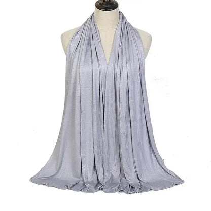 Soft Modal Cotton Hijab Scarf - 170x60cm Wrap soft-modal-cotton-hijab-scarf-170x60cm-wrap-2992325
