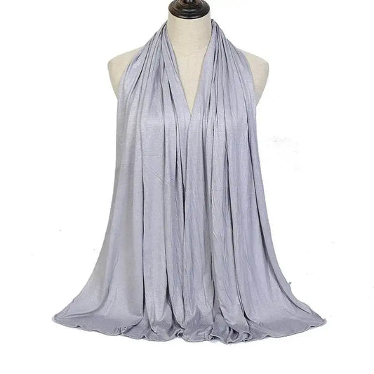 Soft Modal Cotton Hijab Scarf - 170x60cm Wrap soft-modal-cotton-hijab-scarf-170x60cm-wrap-2992325