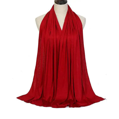 Soft Modal Cotton Hijab Scarf - 170x60cm Wrap soft-modal-cotton-hijab-scarf-170x60cm-wrap-7133754