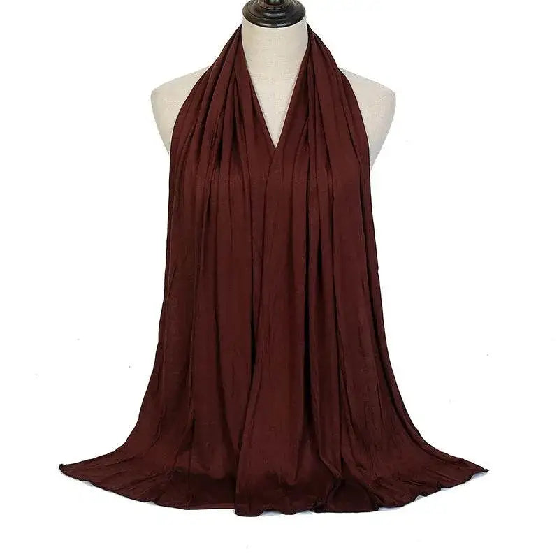 Soft Modal Cotton Hijab Scarf - 170x60cm Wrap soft-modal-cotton-hijab-scarf-170x60cm-wrap-2138436