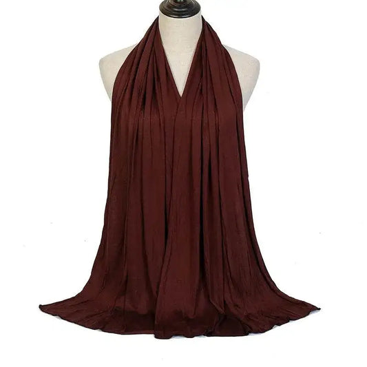 Soft Modal Cotton Hijab Scarf - 170x60cm Wrap soft-modal-cotton-hijab-scarf-170x60cm-wrap-2138436