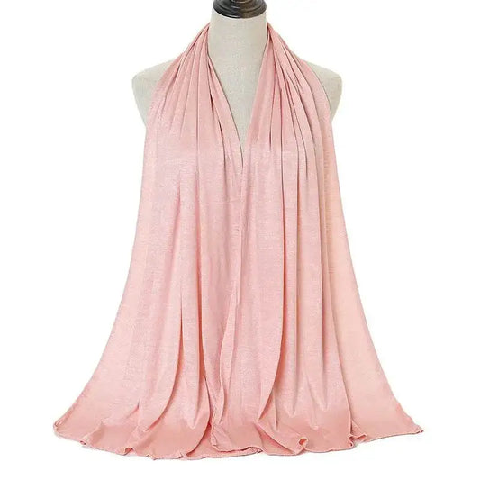 Soft Modal Cotton Hijab Scarf - 170x60cm Wrap soft-modal-cotton-hijab-scarf-170x60cm-wrap-9573796