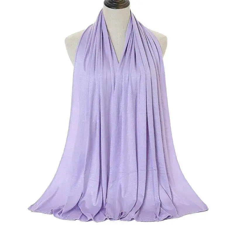 Soft Modal Cotton Hijab Scarf - 170x60cm Wrap soft-modal-cotton-hijab-scarf-170x60cm-wrap-1336536