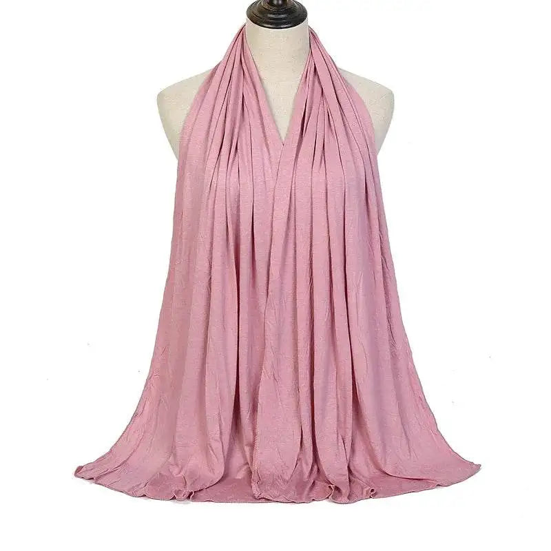 Soft Modal Cotton Hijab Scarf - 170x60cm Wrap soft-modal-cotton-hijab-scarf-170x60cm-wrap-3931453