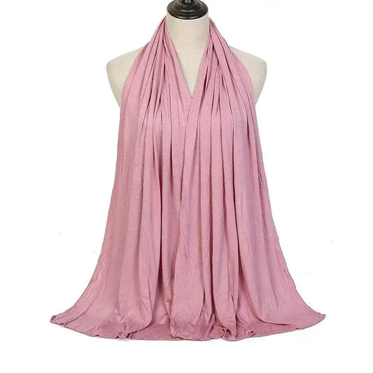 Soft Modal Cotton Hijab Scarf - 170x60cm Wrap soft-modal-cotton-hijab-scarf-170x60cm-wrap-3931453