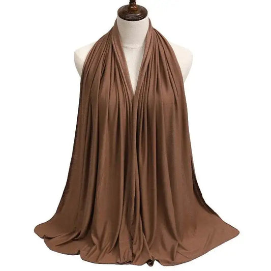 Soft Modal Cotton Hijab Scarf - 170x60cm Wrap soft-modal-cotton-hijab-scarf-170x60cm-wrap-3516379