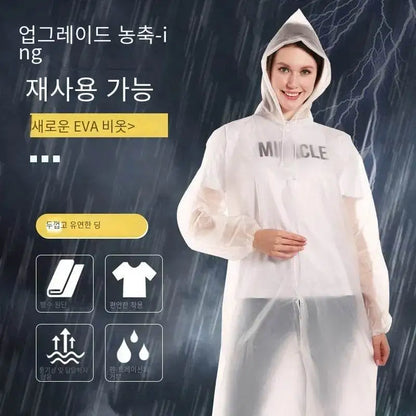 Unisex EVA Waterproof Raincoat - Perfect for Outdoors unisex-eva-waterproof-raincoat-perfect-for-outdoors-3503876
