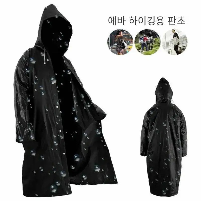 Unisex EVA Waterproof Raincoat - Perfect for Outdoors unisex-eva-waterproof-raincoat-perfect-for-outdoors-2600090