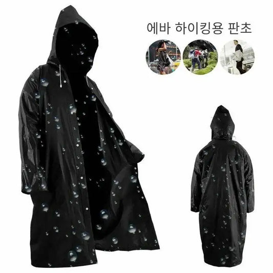 Unisex EVA Waterproof Raincoat - Perfect for Outdoors unisex-eva-waterproof-raincoat-perfect-for-outdoors-2600090