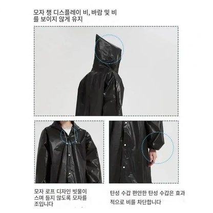 Unisex EVA Waterproof Raincoat - Perfect for Outdoors unisex-eva-waterproof-raincoat-perfect-for-outdoors-5253507