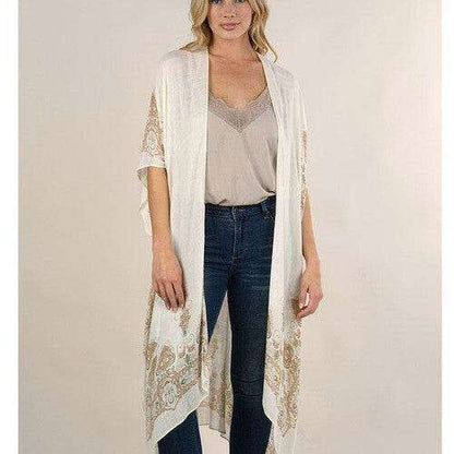 Vanilla Blush Kimono - Stylish Multi-Color Kaftan vanilla-blush-kimono-stylish-multi-color-kaftan-8130624
